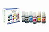 Чернила NVP GI-43 для принтеров Canon Pixma G540, G640, набор 6 цветов по 100 мл совместимые