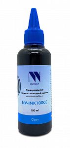Чернила NV PRINT универсальные на водной основе для аппаратов Canon (100 ml) Cyan совместимые