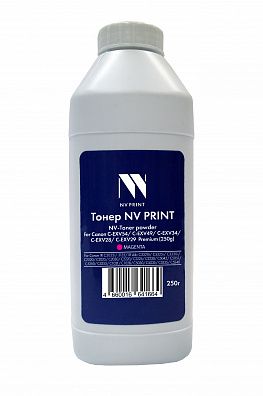 Тонер + девелопер NVP для Canon C-EXV54, C-EXV51, C-EXV49, C-EXV34, C-EXV28, C-EXV29 Premium (250г) Magenta совместимый