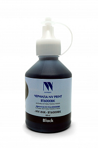 Чернила NV PRINT пигментные BT6000BK для Brother DCP-T300/T500W/T700W (100 мл) Black совместимые