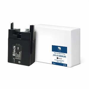 Струйный картридж NVP LC-1280XLBK (NV-LC1280XLBK) Black для Brother MFCJ5910/6510/6910 (60 мл) совместимый