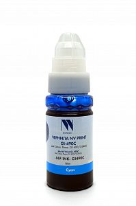 Чернила NV PRINT GI-490C для Canon Pixma G1400/G2400 (70 мл) Cyan совместимые