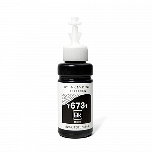 Чернила NV PRINT T6731 для Epson L800/L1800 (70 ml) Black совместимые