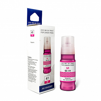 Чернила NVP GI-41 M (NV-4544C001) для Canon Pixma G1420, G2420 (70 мл) Magenta (в коробке) совместимые