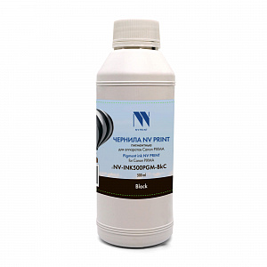 Чернила NV PRINT пигментные для аппаратов Canon (500ml) Black совместимые