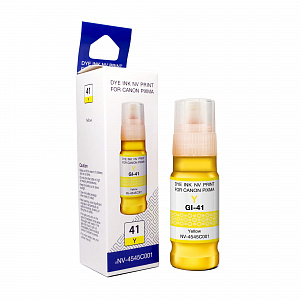 Чернила NVP GI-41 Y (NV-4545C001) для Canon Pixma G1420, G2420 (70 мл) Yellow (в коробке) совместимые