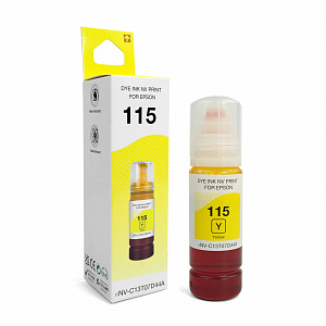 Чернила NVP 115 (NV-C13T07D44A) для Epson L8160, L8180 (70 мл) Yellow (в коробке) совместимые