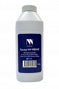 Тонер + девелопер NV PRINT для Xerox Phaser 6510/6280/WC 6515 Premium (250г) Cyan совместимый