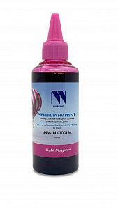 Чернила NV PRINT универсальные на водной основе для аппаратов Epson (100ml) Light Magenta совместимые