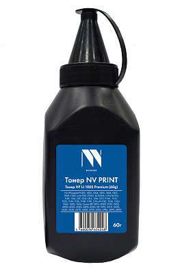 Тонер NVP для HP 1005 Premium (CB435A, CB436A,CE285A,CE278X) (60г) совместимый