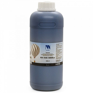 Чернила NV PRINT экосольвентные  для аппаратов Epson, Mimaki, Mutoh, Roland (1000ml) Black