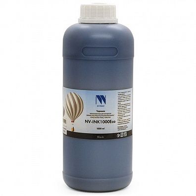 Чернила NV PRINT экосольвентные  для аппаратов Epson, Mimaki, Mutoh, Roland (1000ml) Black