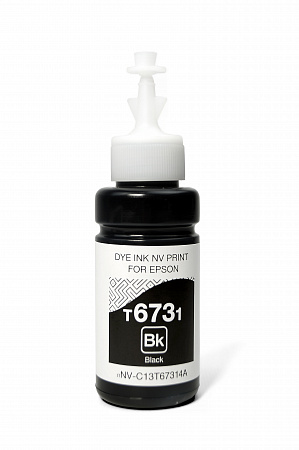 Чернила NV PRINT T6731 для Epson L800/L1800 (70 ml) Black совместимые