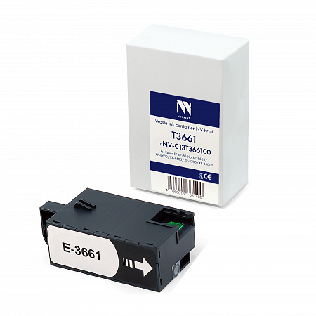 Контейнер для отработанных чернил NVP T3661 (NV-C13T366100) для Epson EP XP-8500/XP-8505/XP-8600/XP‑8605/XP-8700/XP-15000 совместимый