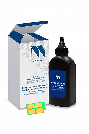 Заправочный комплект NVP для Pantum TL-420X P3300/M6700/M7100 (тонер 200 г + чип многоразовый) совместимый