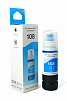 Чернила NVP 108 (NV-C13T09C24A) для Epson L8050, L18050 (70 мл) Cyan (в коробке) совместимые