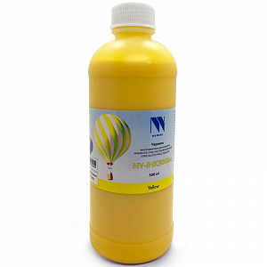 Чернила NV PRINT экосольвентные для аппаратов Epson, Mimaki, Mutoh, Roland (500ml) Yellow