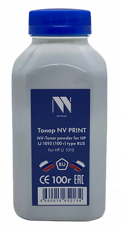 Тонер NV PRINT для HP 1010 (100г)  TYPE RUS