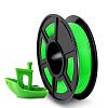 Филамент NV PRINT TPU Green для 3D печати диаметр 1.75мм  длина 165 метров  масса 0,5 кг
