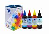 Чернила NV PRINT универсальные на водной основе для аппаратов HP, комплект 4 цвета по 100 мл совместимые