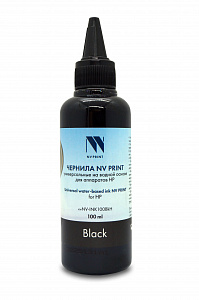Чернила NV PRINT универсальные на водной основе для аппаратов HP (100 ml) Black совместимые