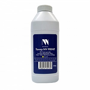 Тонер + девелопер NV PRINT для Xerox WorkCenter 7425, 7525, 7220, 7830 Premium (250г) Yellow совместимый