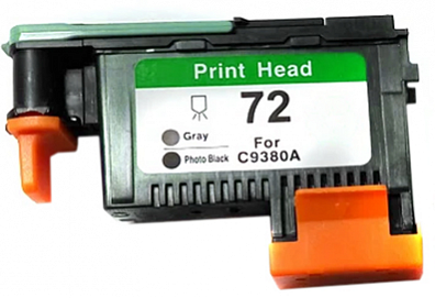Печатающая головка NVP 72 (NV-C9380A-RE) Gray and Photo Black для HP Designjet T610/T770/T790 (совместимая)