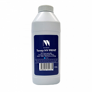 Тонер + девелопер NV PRINT для Xerox WorkCenter 7425, 7525, 7220, 7830 Premium (250г) Cyan совместимый
