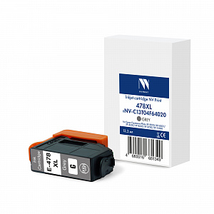 Струйный картридж NVP 478XL (NV-C13T04F64020) Grey для Epson EP XP-8500/XP-8505/XP-8600/XP‑8605/XP-8700/XP-15000 (13.2 мл) совместимый