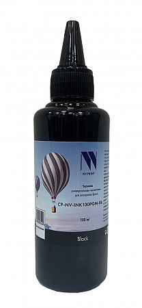 Чернила NV PRINT пигментные для аппаратов Epson (100ml) Black совместимые