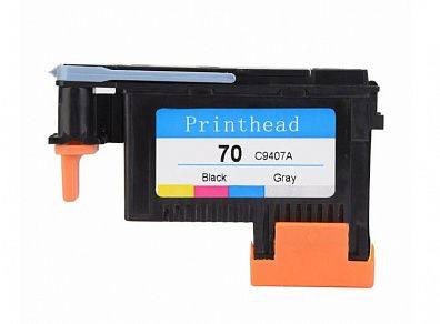 Печатающая головка NVP 70 (NV-C9407A) Photo Black and Light Gray для HP DJ Z2100/Z3100/Z3200/Z5200/Z5400; HP PhotoSmart PRO B8850/B9180 совместимая
