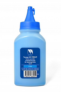 Тонер NVP для Samsung Color универсальный Type2 (50г) Cyan совместимый