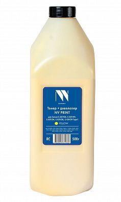 Тонер + девелопер NVP для Canon C-EXV54, C-EXV49, C-EXV34, C-EXV28, C-EXV29 Type1 (500г) Yellow совместимый