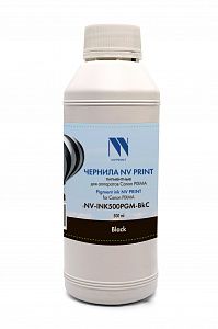 Чернила NV PRINT пигментные для аппаратов Canon (500ml) Black совместимые