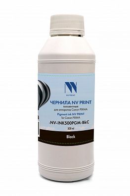 Чернила NV PRINT пигментные для аппаратов Canon (500ml) Black совместимые