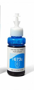 Чернила NV PRINT T6732 для Epson L800/L1800 (70 ml) Cyan совместимые