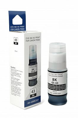 Чернила NVP GI-43 BK (NV-4698C001) для Canon Pixma G540, G640 (70 мл) Black (в коробке) совместимые