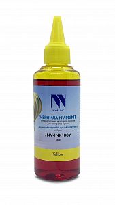 Чернила NV PRINT универсальные на водной основе для аппаратов Epson (100 ml) Yellow совместимые