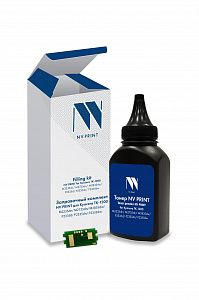 Заправочный комплект NV PRINT для Kyocera ТK-1200, 125 гр, 3000 стр (тонер + чип) совместимый