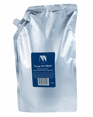 Тонер NV PRINT для Brother TN2240 Premium (TN-1075, 2090, 2235, 2275, 2335, TN-2375) (1кг, ASC)  совместимый, пакет