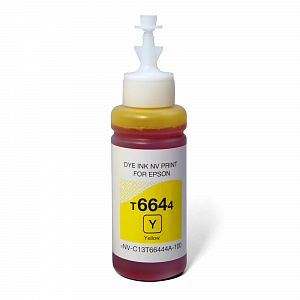 Чернила NV PRINT T6644 для Epson L100/L200 (70 ml) Yellow совместимые