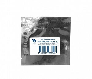 Чип NVP для Samsung MLT-D101S (20шт) для ML216x/SCX3400/3405/3405F/3405FW/3407/SF-760 (1.5K) совместимый