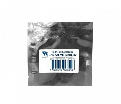 Чип NVP для Samsung MLT-D101S (20шт) для ML216x/SCX3400/3405/3405F/3405FW/3407/SF-760 (1.5K) совместимый