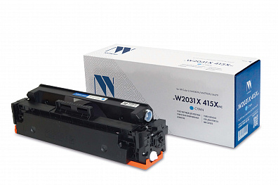 Картридж NVP совместимый NV-W2031X 415X Cyan (БЕЗ ЧИПА)