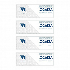 Картридж NVP совместимый NV-Q2612A-SET4