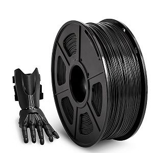 Филамент NV PRINT ABS Black для 3D печати диаметр 1.75мм  длина 330 метров  масса 1 кг