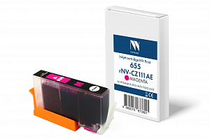 Струйный картридж NVP 655 (NV-CZ111AE) Magenta для HP DeskJet IA 3525/4615/5525/6525 (15 мл) совместимый