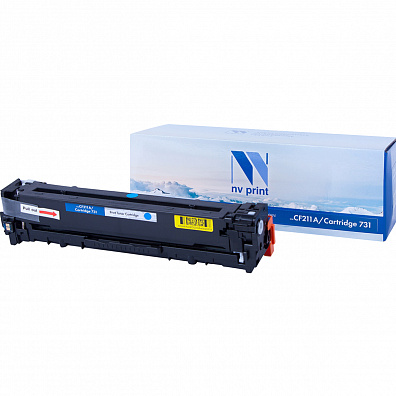 Картридж NVP совместимый NV-CF211A/NV-731 Cyan