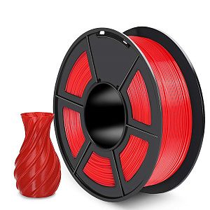Филамент NV PRINT PETG Red для 3D печати диаметр 1.75мм  длина 330 метров  масса 1 кг