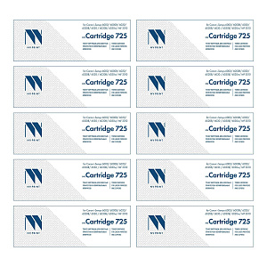 Картридж NVP совместимый NV-725-SET10